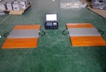 便攜式汽車衡有哪些型號(hào)跟尺寸，電子軸重秤可以定制嗎